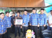 Perkuat Sektor Perikanan, Bupati Luwu Serahkan Bantuan Bagang Apung untuk KUB Seroja di Larompong Selatan