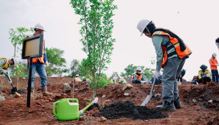 Jaga 30% Bumi Tetap Hijau, PT Vale Tanam Ribuan bibit Pohon Wilayah Morowali dan Soroako