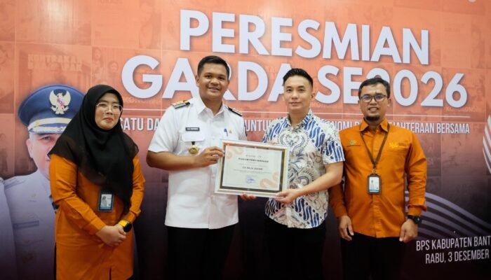 Perkuat Data Perekonomian, Bupati Bantaeng Luncurkan Garda Sensus Ekonomi 2026