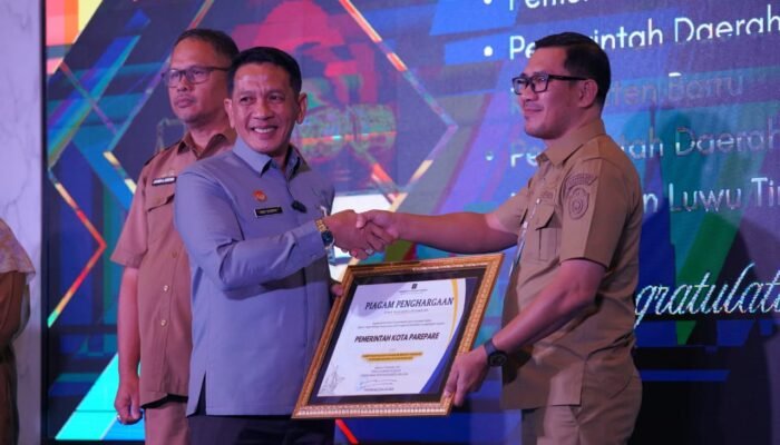 Kota Parepare Raih Dua Penghargaan Prestisius dari Kemenkumham Sulsel