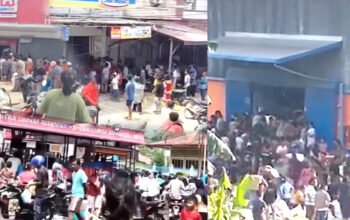 Bantuan Logistik Lambat, Warga Sibolga Jarah Mini Market dan Gudang Bulog