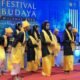 Pelajar menampilkan Tarian Luminda pada Festival Budaya Morowali 2025 di Morowali, Sulawesi Tengah.