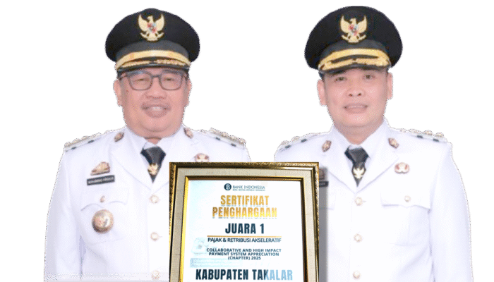 Takalar kembali Torehkan Prestasi, Raih Juara Pertama Akselerasi Pajak dan Retribusi Daerah