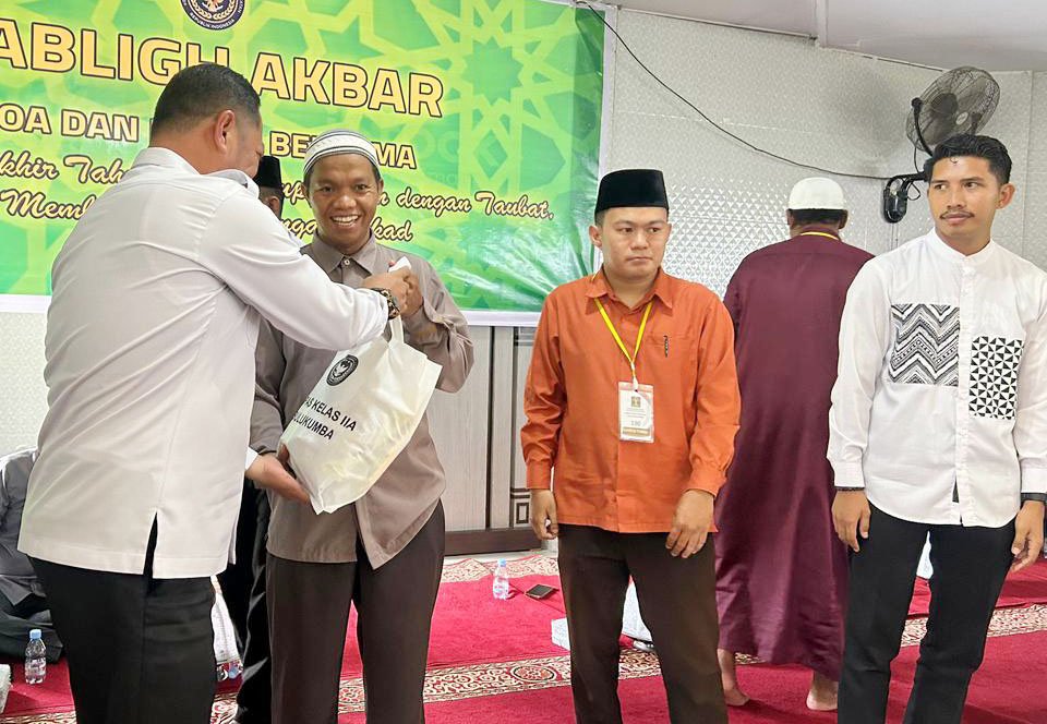 Lapas Bulukumba gelar tabligh akbar refleksi akhir tahun bersama warga binaan