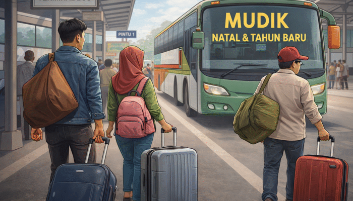 Puncak Mudik Nataru Diprediksi Padat, 17,18 Juta Orang Bergerak