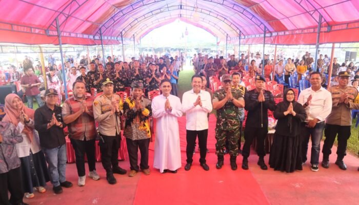 Natal di Luwu Utara Berlangsung Aman, Bupati Ajak Perkuat Kerukunan Beragama