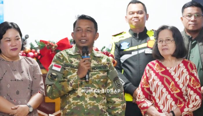 Bupati dan Wakil Bupati Sidrap Pastikan Ibadah Natal Damai di Gereja Bendoro