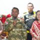 Bupati Sidrap Syaharuddin Alrif menyampaikan sambutan saat meninjau Gereja Bendoro di Desa Tallumae untuk memastikan ibadah Natal berjalan aman dan lancar.
