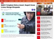 Bupati Gowa: BMKG Warning! Gowa Berpotensi Bencana Hidrometeorologi, Tinggimoncong Zona Merah