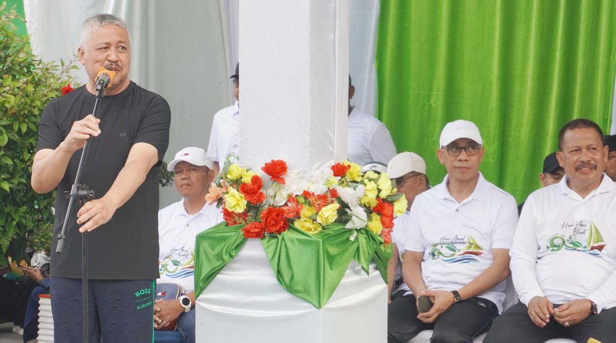 Bupati Pinrang perkuat sinergi Kemenag pada Jalan Santai HAB Kemenag Pinrang