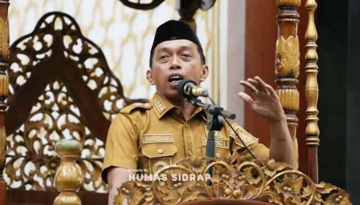 Bupati Syaharuddin Alrif Serukan Penguatan Iman di Isra Mi’raj 1447 H Sidrap