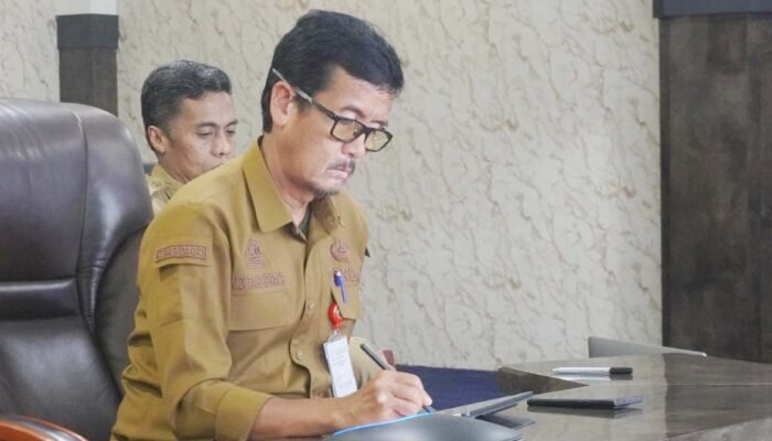 Gubernur Sulsel Dorong Peningkatan PAD, Sekda Pinrang Ikuti Rakor