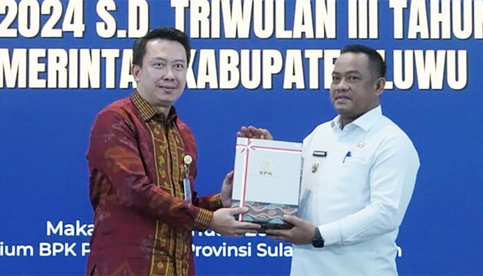 Usai LHP BPK, Bupati Patahudding Ingatkan Perbaikan Pajak Luwu