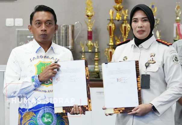 Pemkab Sidrap teken MoU pidana kerja sosial dengan Bapas Watampone