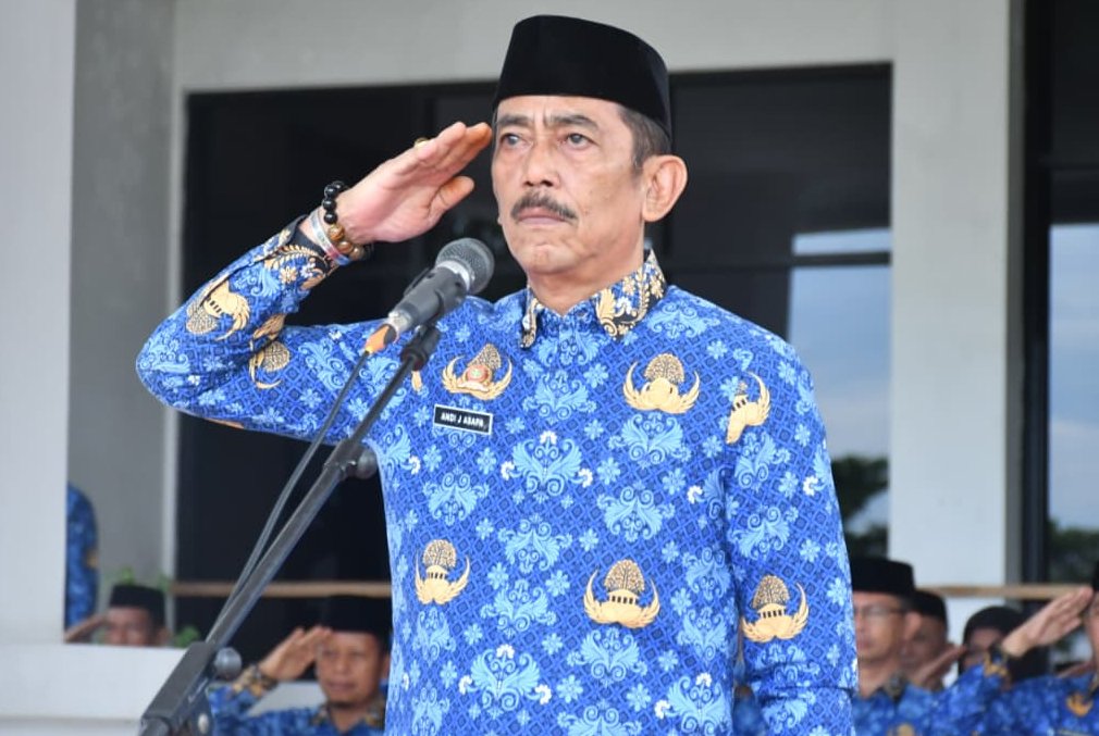 sekda sinjai pimpin upacara hari kesadaran nasional 2026