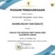 Piagam penghargaan Saung Tani Luwu Utara sebagai finalis Top Inovasi KIPP Nasional 2025