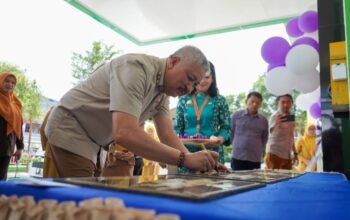 Resmikan Pustu Rawat Jalan Mattiro Bulu, Bupati Pinrang Peringatkan Keselamatan Pasien
