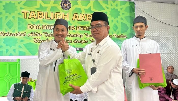 Refleksi Akhir Tahun, Lapas Bulukumba Ajak Warga Binaan Bangkit Lewat Tabligh Akbar