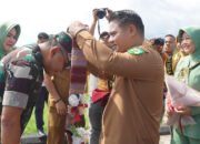 Disambut Adat, Pangdam XIV/Hasanuddin Tinjau Program Ekonomi Desa di Luwu