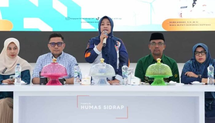 Pimpin Rakor Stunting, Wabup Nurkanaah Target Sidrap Terbaik di Sulsel