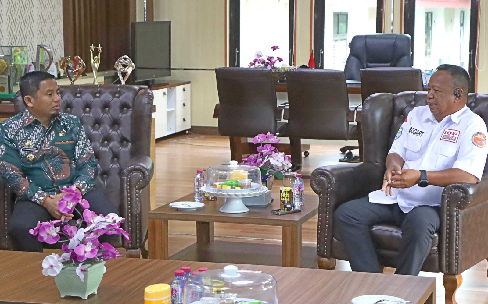 wali kota parepare tasming hamid terima audiensi iof parepare bahas event otomotif hut parepare ke-66