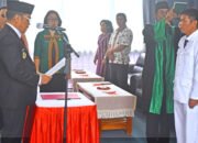 Bupati Zadrak Tombeg Lantik Kepala Lembang Rano Tengah, Tekankan Pelayanan Publik