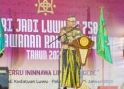 Bupati Luwu Deklarasikan Provinsi Luwu Raya di Puncak HJL ke-758