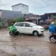 Hujan lebat menyebabkan genangan air di ruas jalan Sulawesi Selatan, Selasa 6 Januari 2026