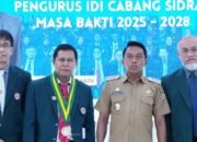 IDI Sidrap Dilantik, Bupati Tegaskan Kesehatan Prioritas Utama Pembangunan Daerah