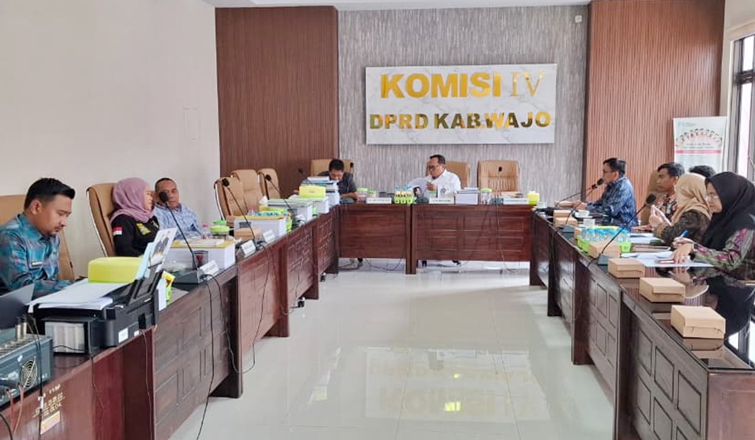 Rapat Komisi IV DPRD Wajo bahas Ranperda jaminan sosial ketenagakerjaan