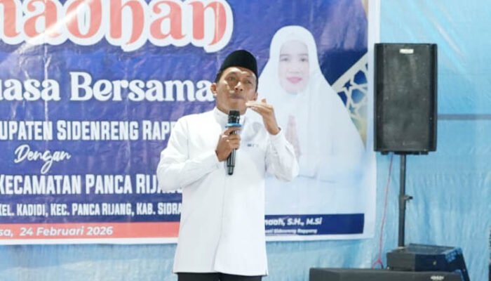 Bupati Sidrap Syaharuddin Alrif Paparkan Program Safari Ramadan