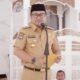 wakil bupati gowa membuka manasik haji terkait peningkatan kuota haji di masjid agung syekh yusuf gowa