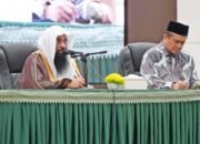 ALT FOTO sheikh ahmed bin essa al hazmi menyampaikan materi spiritual leadership di makassar