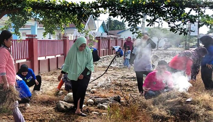 Respon Cepat Arahan Prabowo dan Bupati, Kadis Kesehatan Lutra Gerakkan Gotong Royong Serentak