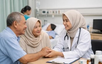 tenaga medis melayani pasien lanjut usia di fasilitas kesehatan tahun 2026