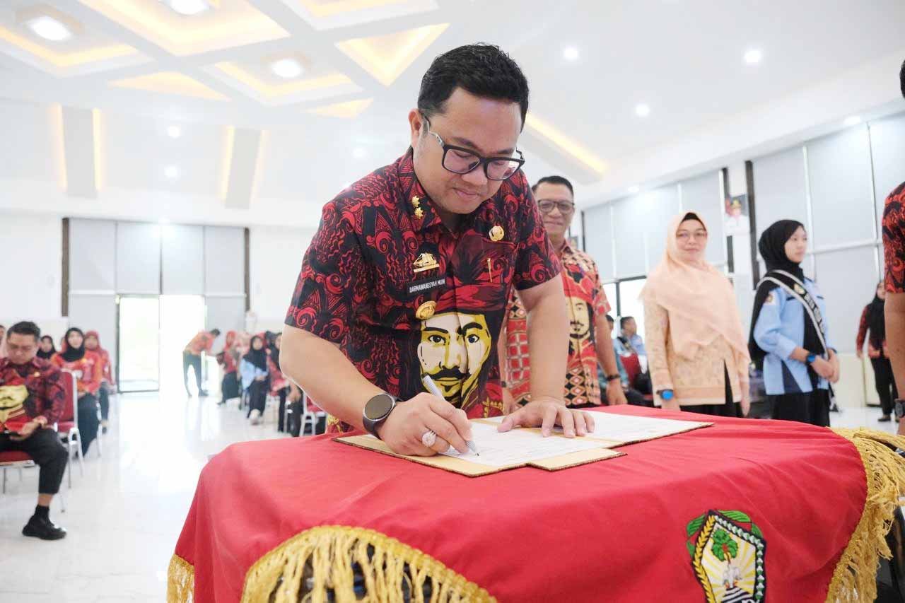 wakil bupati gowa darmawangsyah muin membuka musrenbang perempuan anak dan disabilitas di baruga tinggimae rujab bupati gowa