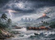 9 Pebruari 2026 Hujan Lebat dan Angin Kencang Dominasi Indonesia