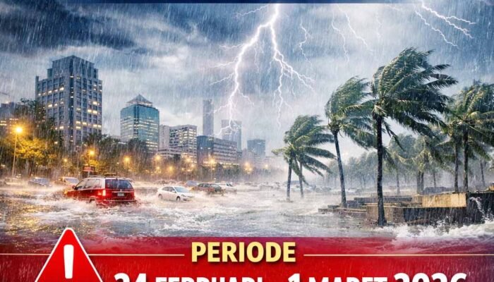 BMKG Keluarkan Peringatan Dini Cuaca Ekstrem Sulsel Sepekan