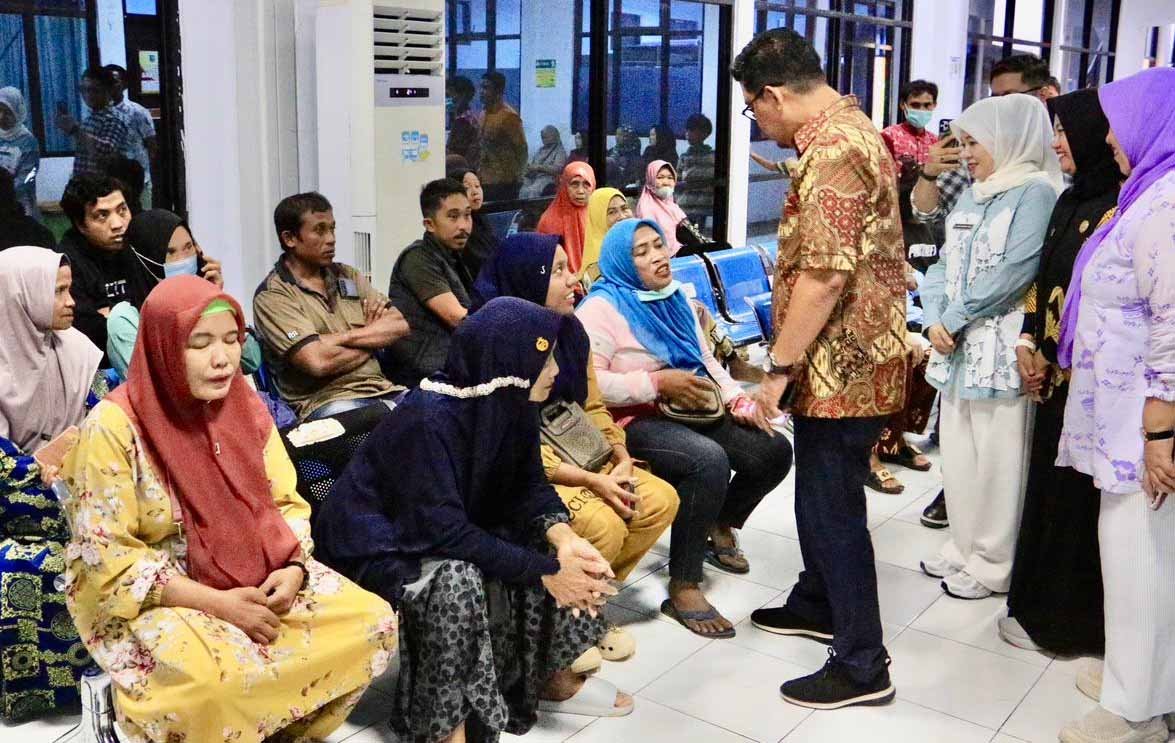 wakil bupati bulukumba andi edy manaf tinjau pelayanan rsud sulthan dg radja