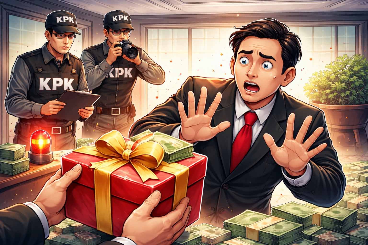 kpk memperketat sekaligus merapikan aturan gratifikasi lewat peraturan kpk