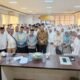 bupati pangkep muhammad yusran lalogau menghadiri manasik haji bersama 133 cjh di aula plhut pangkep minggu 8/2/2026