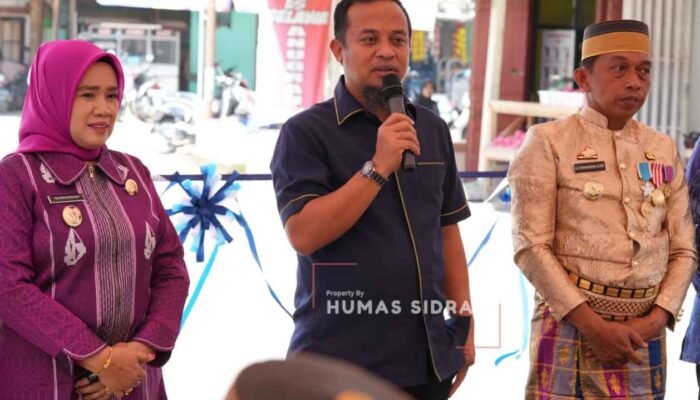 Hut Sidrap, Gubernur Sulsel Resmikan Jalan Muhammadiyah Rappang