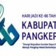 logo hari jadi ke-66 pangkep tema pangkep hebat berkelanjutan