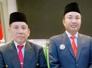 bupati luwu utara andi abdullah rahim melantik akram risa sebagai kepala dp2kukm di luwu utara