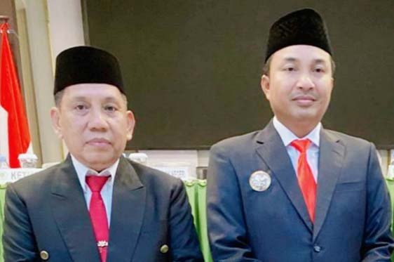 bupati luwu utara andi abdullah rahim melantik akram risa sebagai kepala dp2kukm di luwu utara