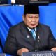 presiden ri prabowo subianto menyampaikan komitmen indonesia dalam rapat board of peace di washington dc 19 februari 2026