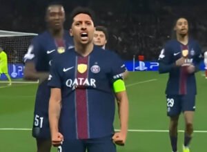 paris saint-germain bertanding melawan as monaco di parc des princes