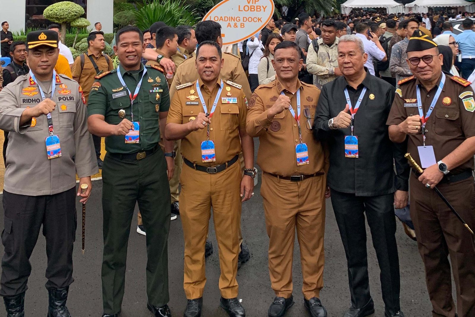 bupati wajo mengikuti rapat koordinasi nasional pemerintah pusat dan daerah di sentul international convention center bogor