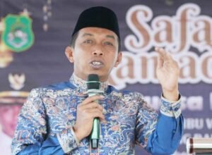 bupati sidrap syaharuddin alrif menghadiri safari ramadan di catering ukhuwah desa ciro ciroe kecamatan watang pulu
