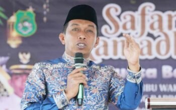 bupati sidrap syaharuddin alrif menghadiri safari ramadan di catering ukhuwah desa ciro ciroe kecamatan watang pulu